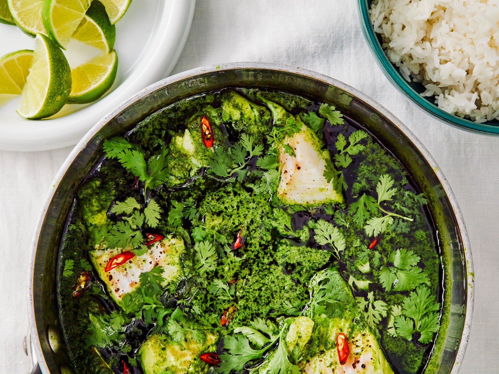 Green Curry Coconut Cod