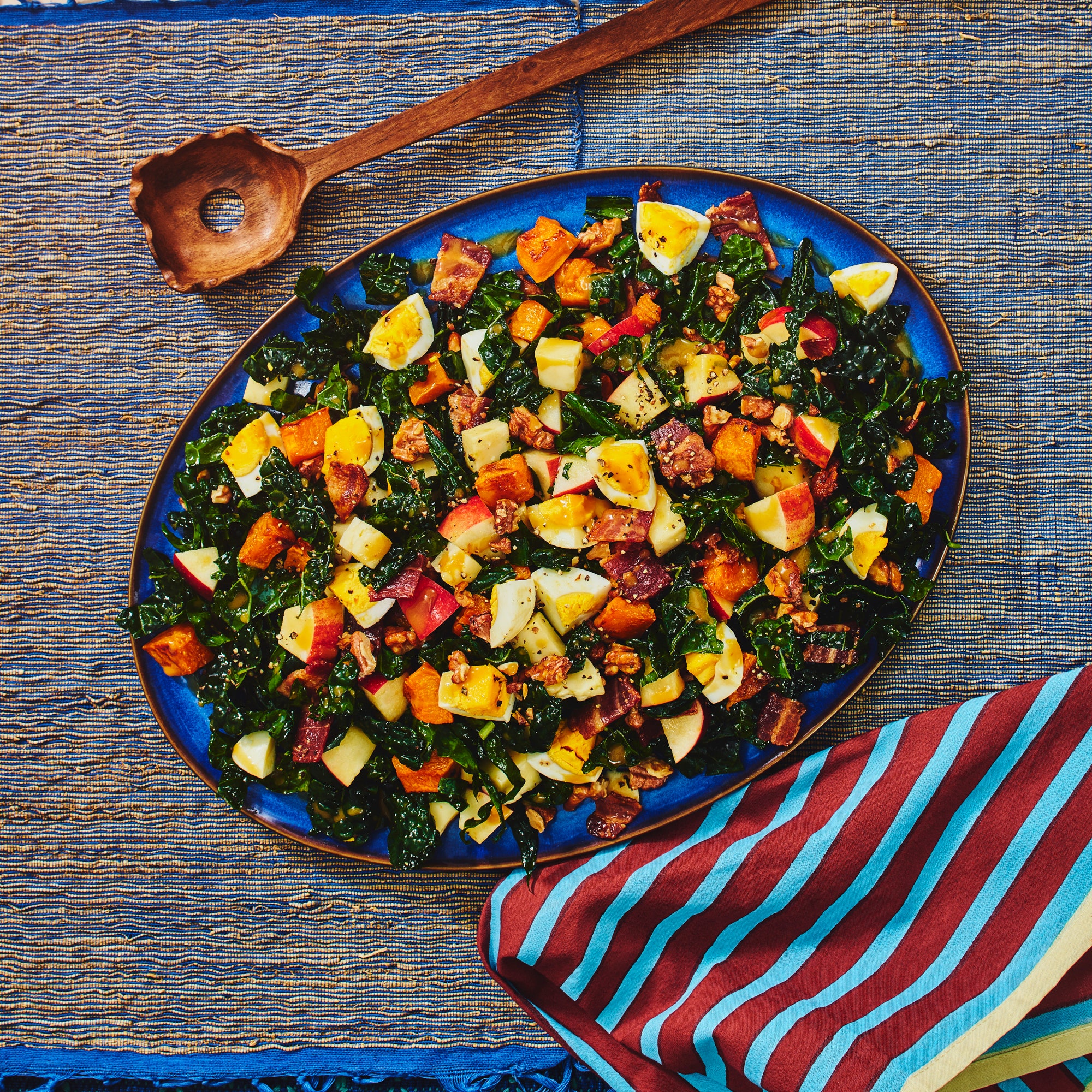 Maple-and-Bacon Fall Chopped Salad